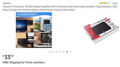 Best High Gain Digital Tv Antenna Vhf Uhf Near Me